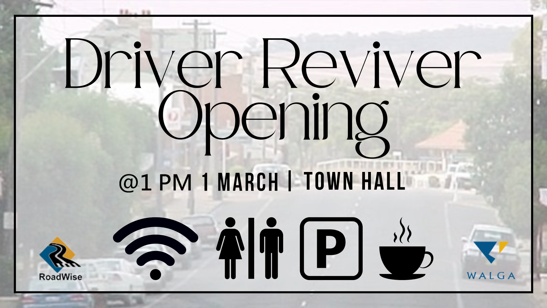 Driver Reviver Opening