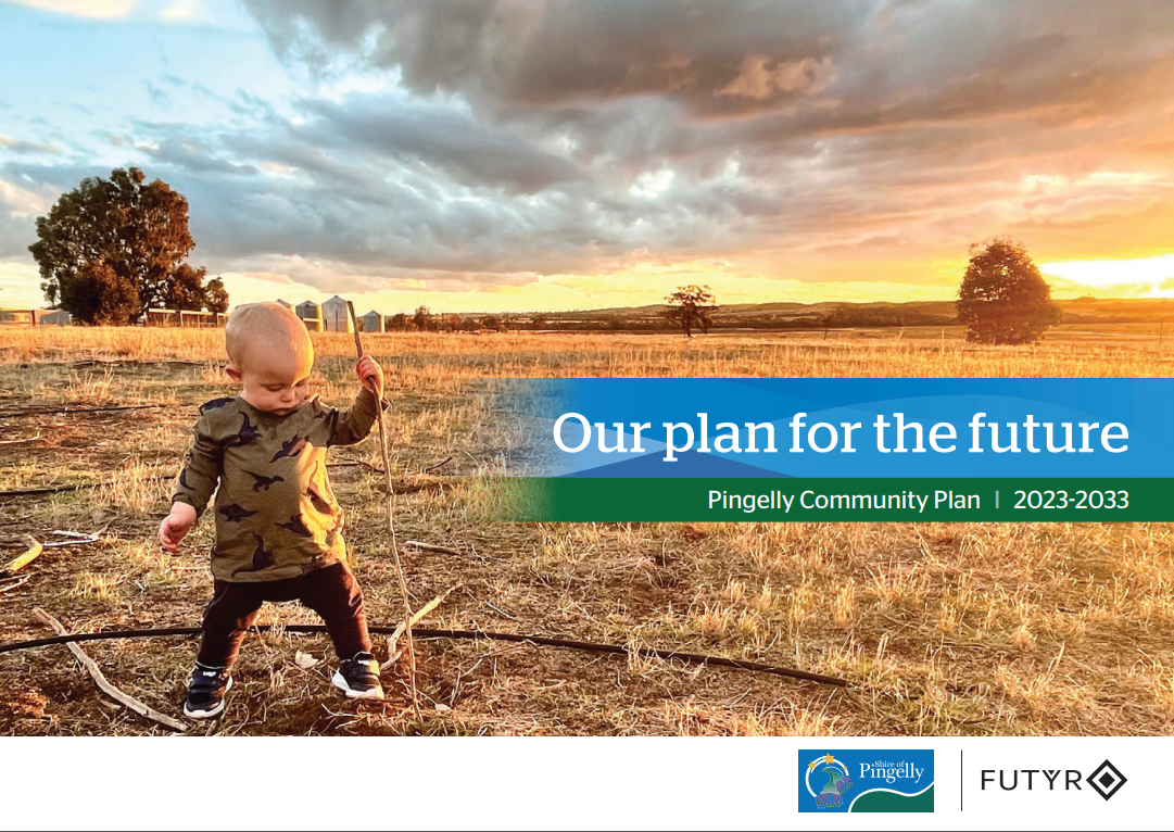 Pingelly Community Plan 2023 Front Page