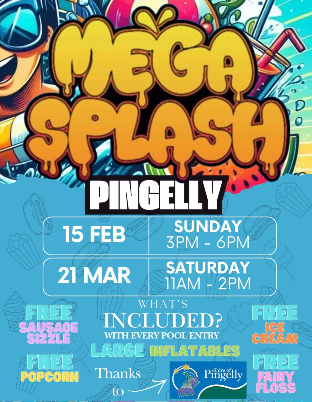 Pingelly Pool - Mega Splash 2026