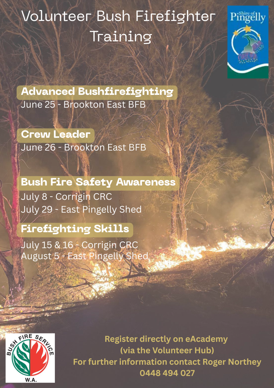 Volunteer Bush Firefighter Training