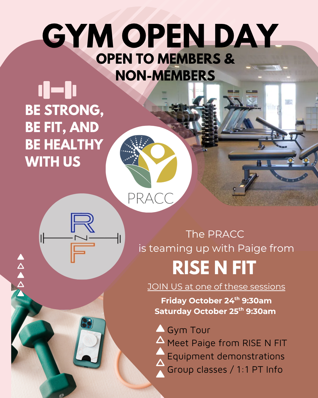 PRACC GYM OPEN DAY