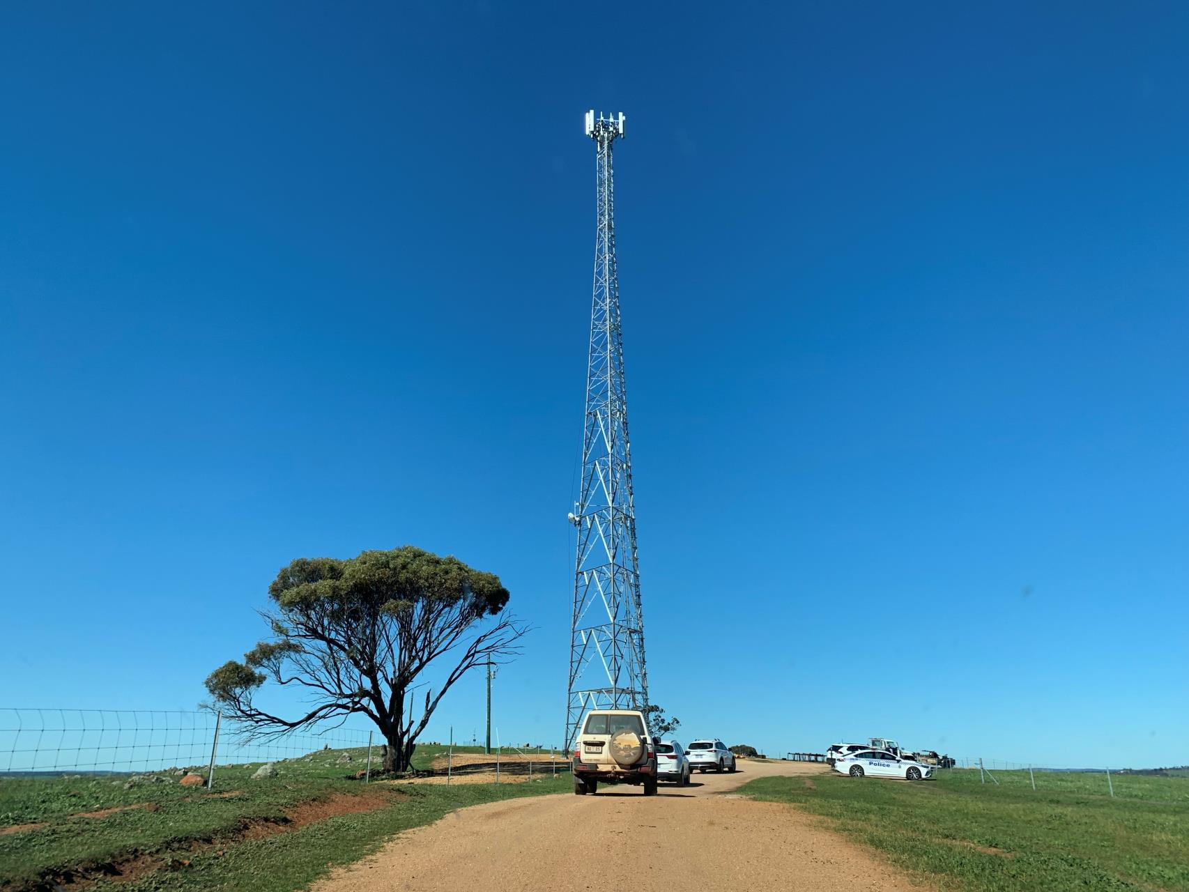Telstra Tower launch in West Pingelly!