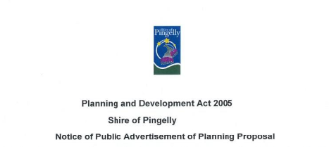 Notice of Public Advertisement of Planning Proposal