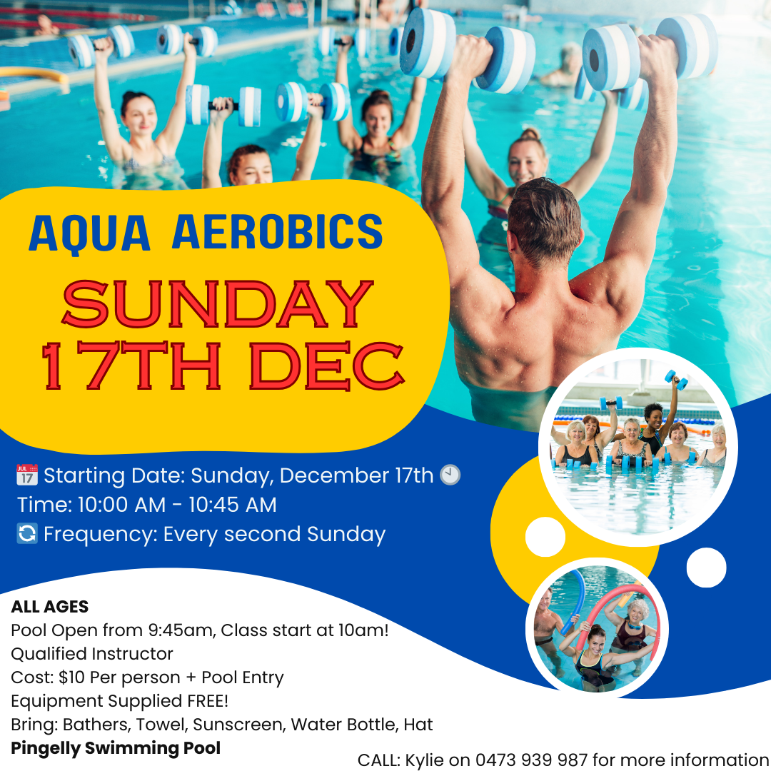 Aqua Aerobics is Making a Splash at Pingelly Swimming Pool